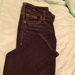 Dark washed jeans